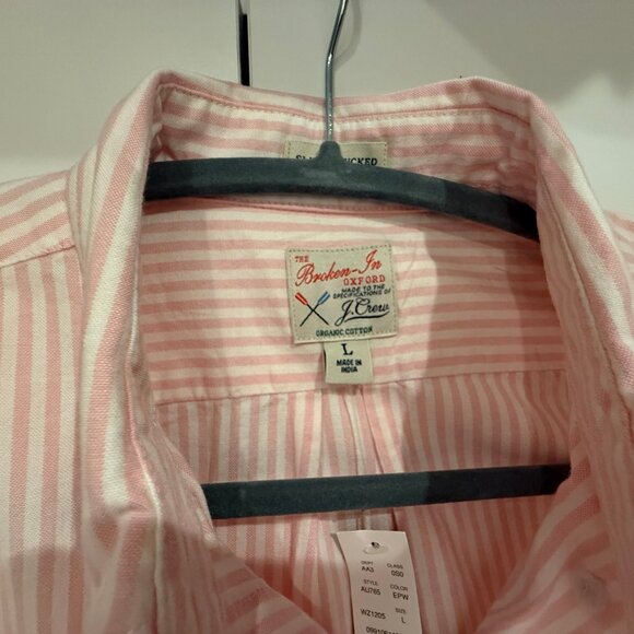 J crew long-sleeved shirt for men, Size Large - Picture 2 of 3